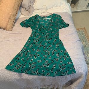 2/20 Zara skater mini dress